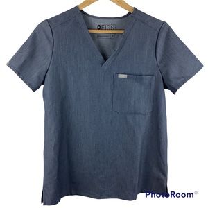 FIGS Catarina One Pocket Scrub Top Small